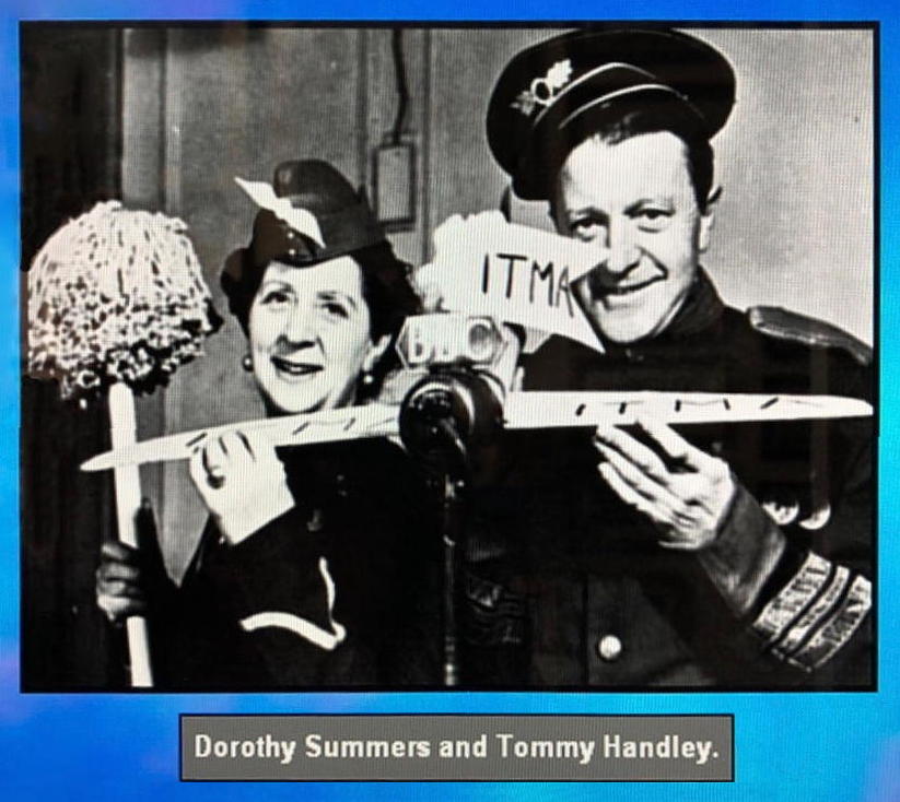 Dorothy Summers and Tommy Handley in ITMA