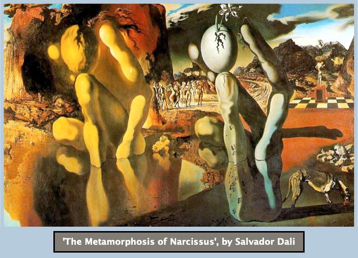 'The Metamorphosis of Narcissus', by Salvador Dali